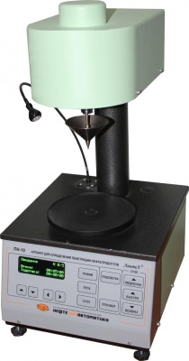 ЛинтеЛ ПН–10МК Аппарат для определения пенетрации пластичных смазок микроконусами